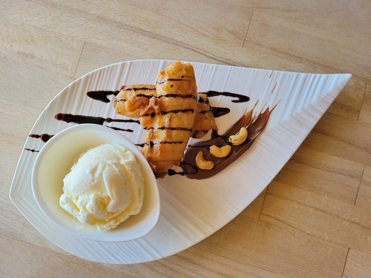 Fried Banana Icecream